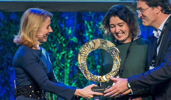 Auping heeft de 'Circular Award Business' gewonnen met haar volledig circulaire matras